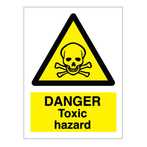 Toxic Hazard Sign (20009V)